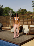 Coastline Pants-Pink