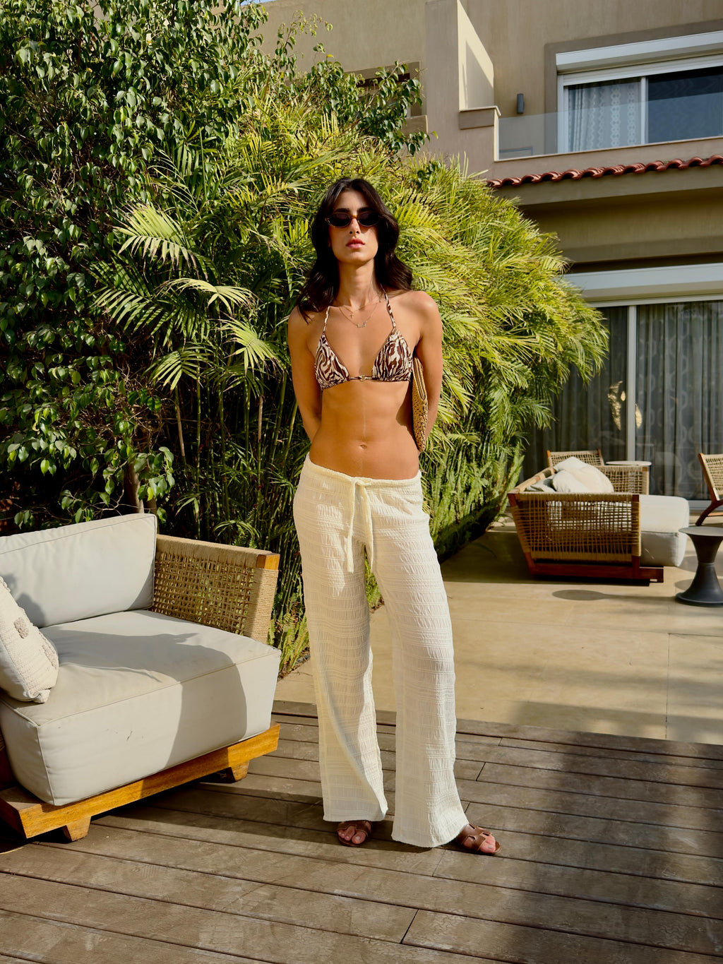 Coastline Pants-White